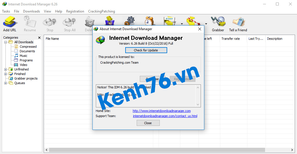 Idm 6 26 build 7 full patch download